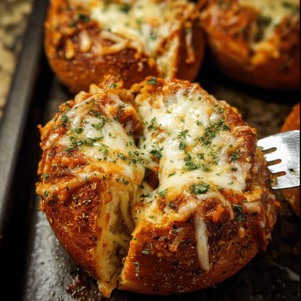 Easy Spaghetti Garlic Bread Bowls (Fast Weeknight Dinner Idea)