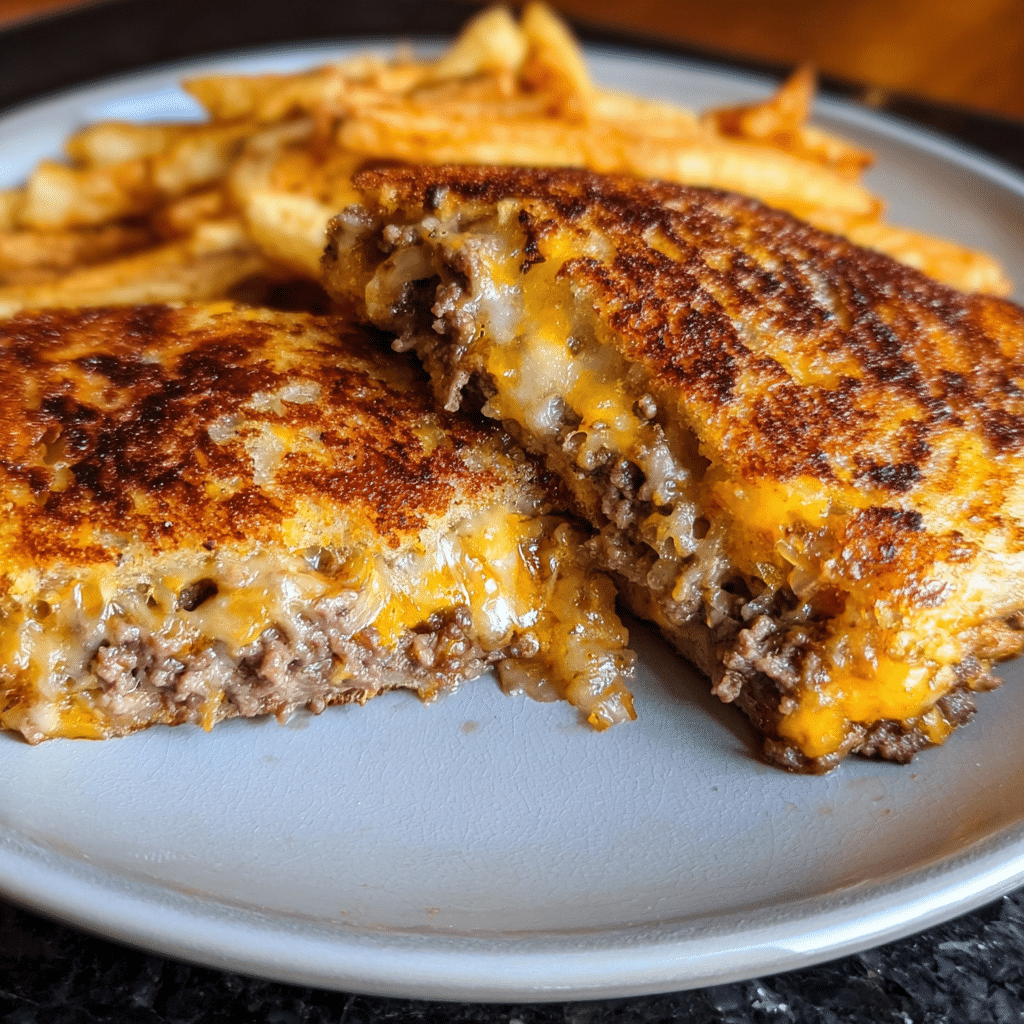 Ultimate Cheesy Ground Beef Melt (Easy Keto High Protein Dinner)