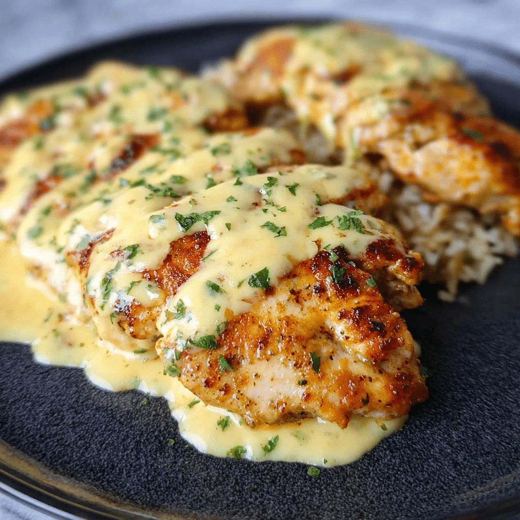 Mexican Chicken with Cheese Sauce (Easy 30-Minute Weeknight Dinner)