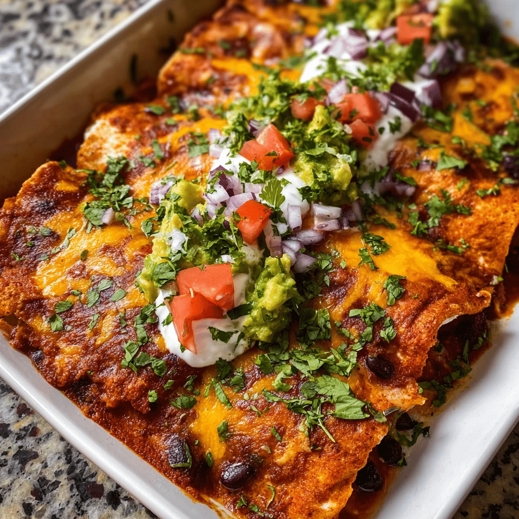 Ground Turkey Black Bean Enchiladas (Easy 40-Minute Dinner)