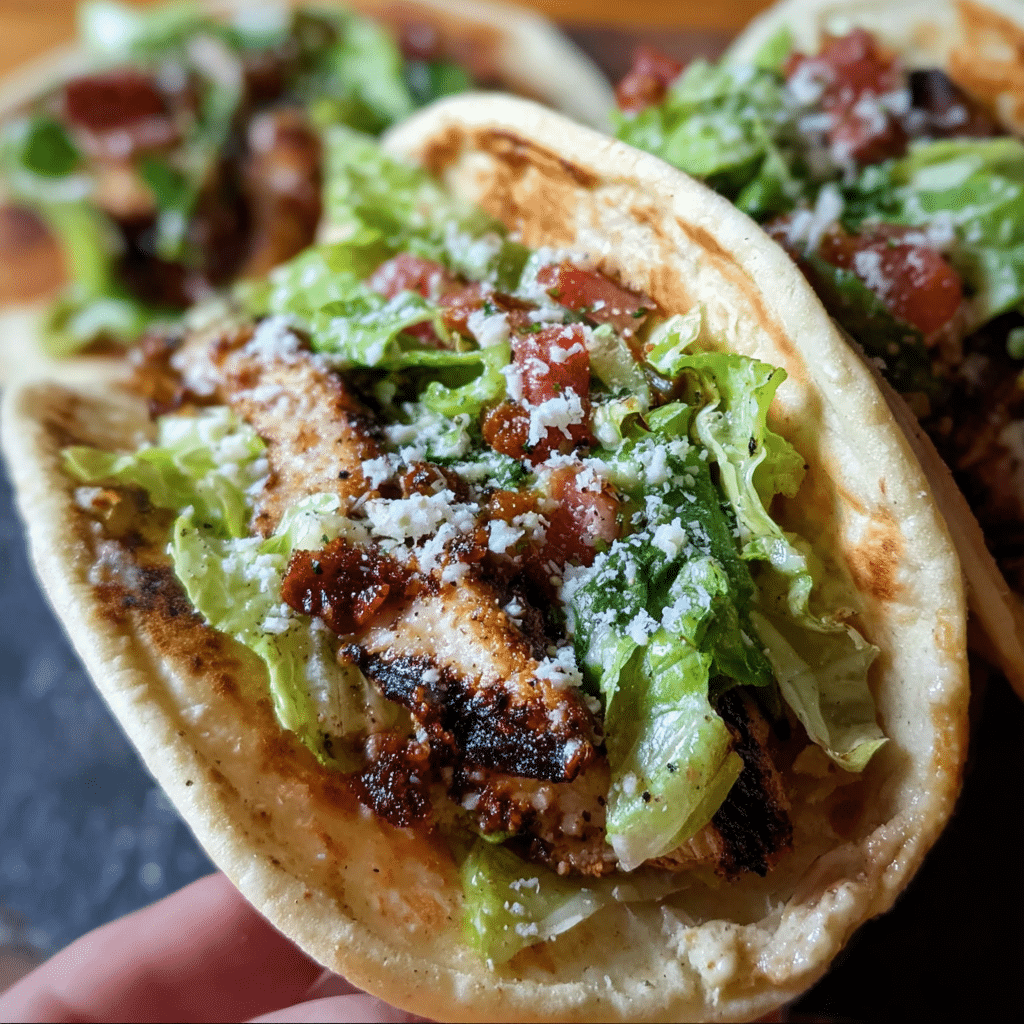Easy Chicken Caesar Tacos (Quick Weeknight Dinner)