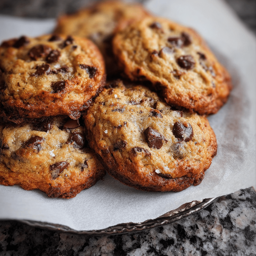 Banana Bread Chocolate Chip Cookies (Easy One-Bowl Recipe)