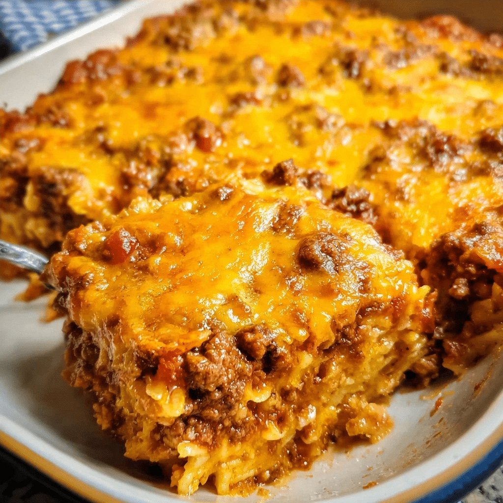Sloppy Joe Casserole (Easy Weeknight Comfort Dinner)