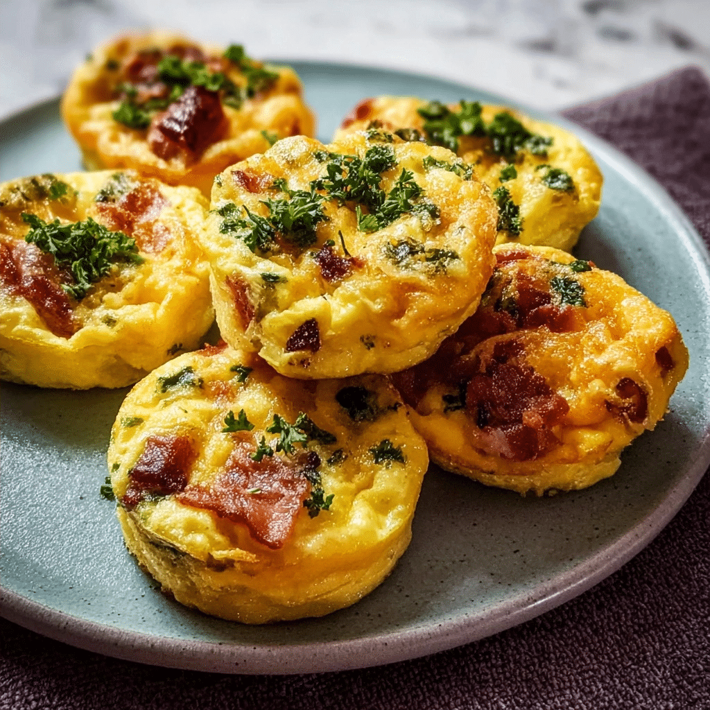 Mini Breakfast Omelets (Easy Meal Prep Breakfast Idea)