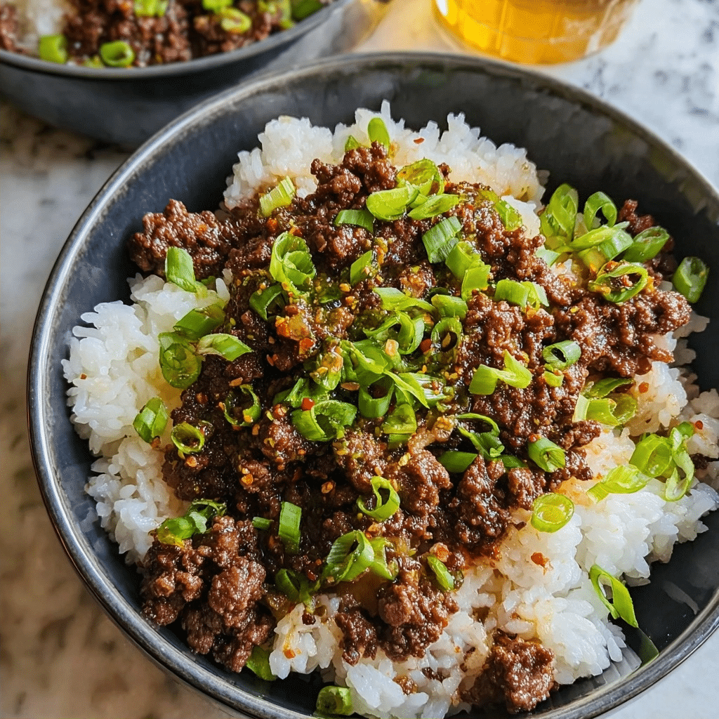 Easy Beefy Bowl of Deliciousness (Quick Weeknight Comfort Dinner)