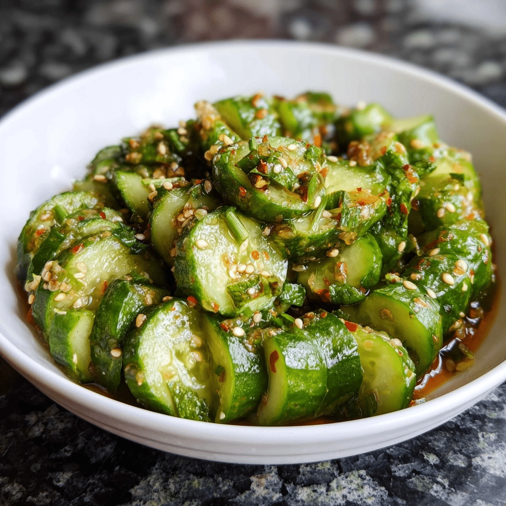 Refreshing & Crunchy Cucumber Salad | Quick Summer Side