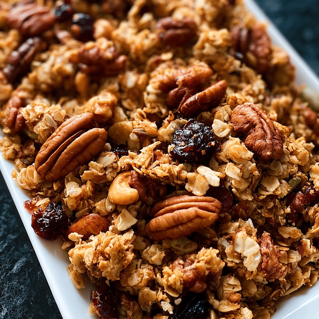 Healthy Homemade Granola | Easy Build-Your-Own Breakfast Meal Prep