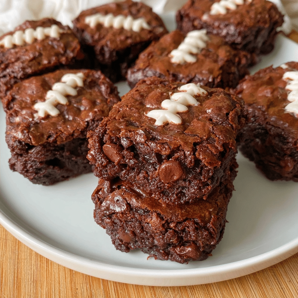 Fudgy Football Brownies – Ultimate Game Day Dessert Idea