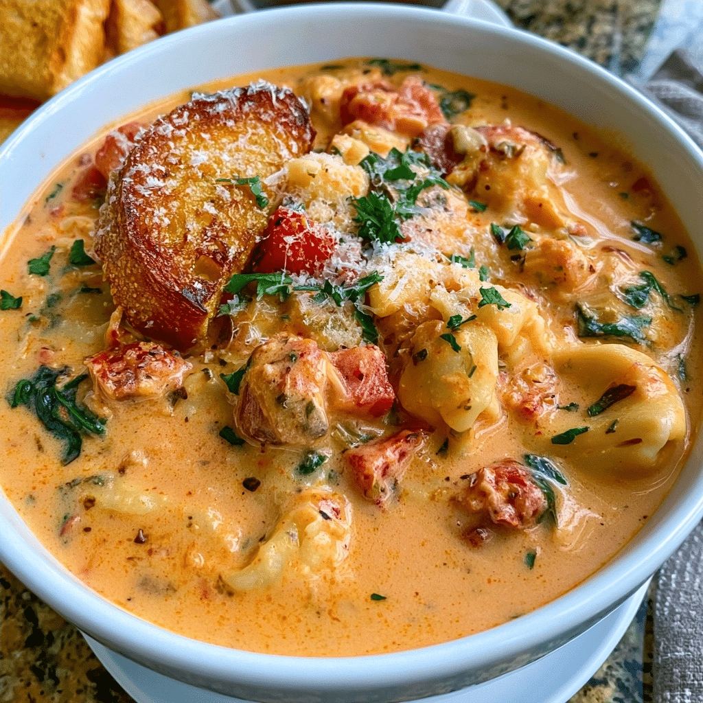Creamy Marry Me Tuscan Chicken Soup | Comforting Fall Recipe