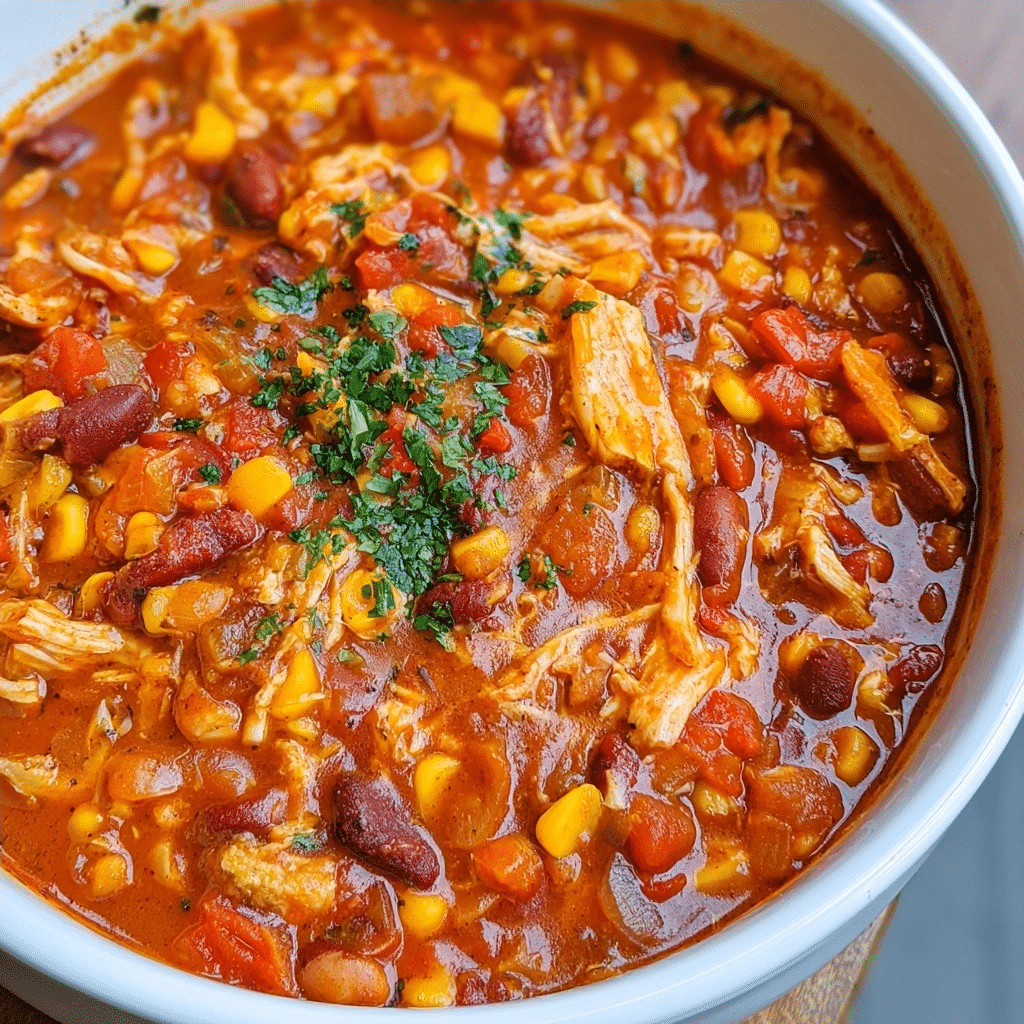 30-Minute Chicken Enchilada Soup | Easy Dinner Idea