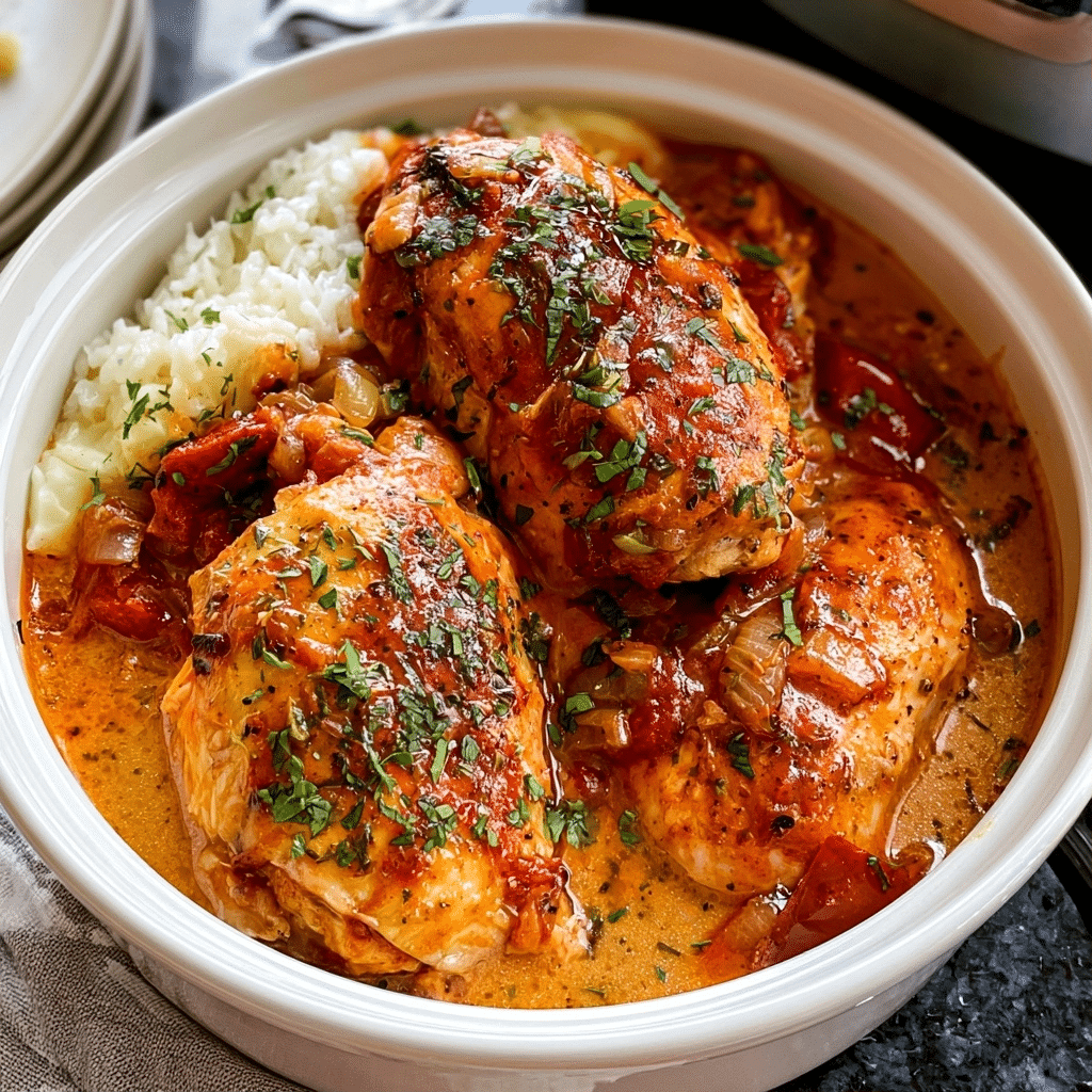 Slow Cooker Marry Me Chicken | Lazy Slow Cooker Dinners
