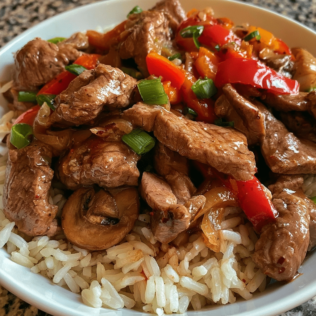Dump & Go Crockpot Pepper Steak | Easy Family Dinner