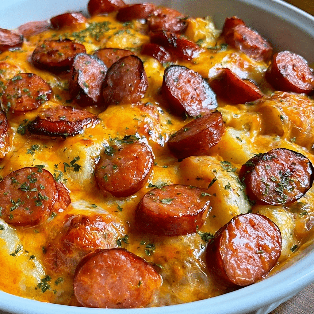 Cheesy Ranch Potatoes & Smoked Sausage | 30-Minute Meal