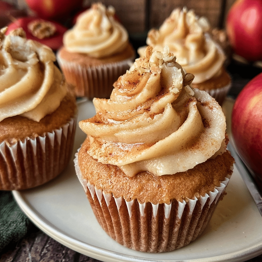 Gluten-Free Apple Cider Cupcakes | Dairy-Free Fall Treat