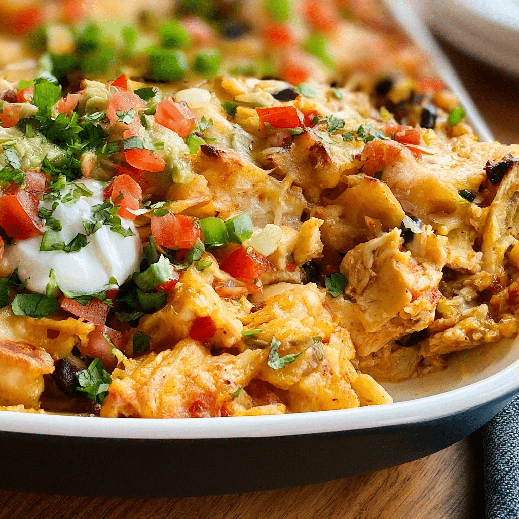 The Ultimate Chicken Taco Casserole: A Crowd-Pleasing Weeknight Dinner