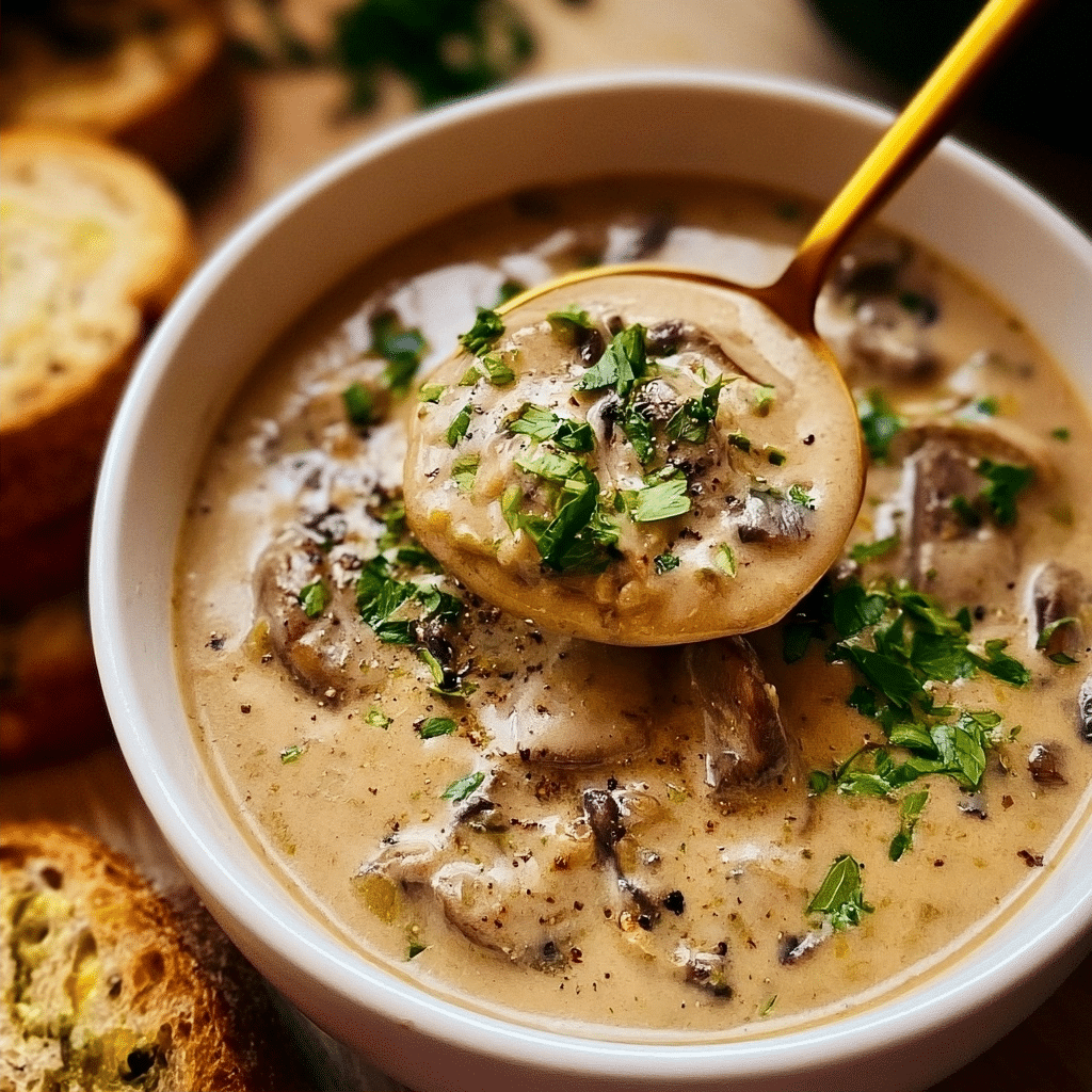 Creamy Mushroom Soup Recipe | Cozy & Easy Comfort Food