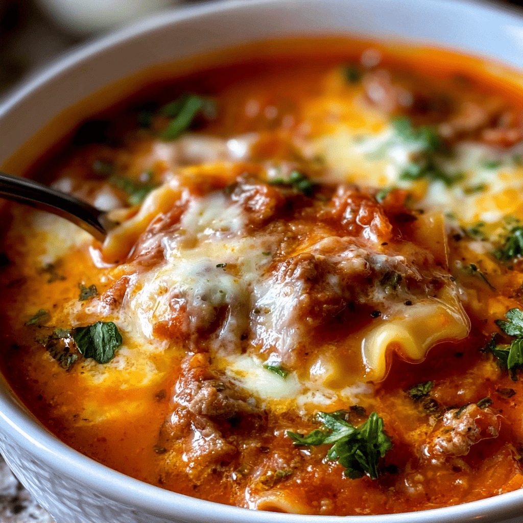 Comforting Zuppa di Lasagna (Easy One-Pot Italian Soup Dinner)