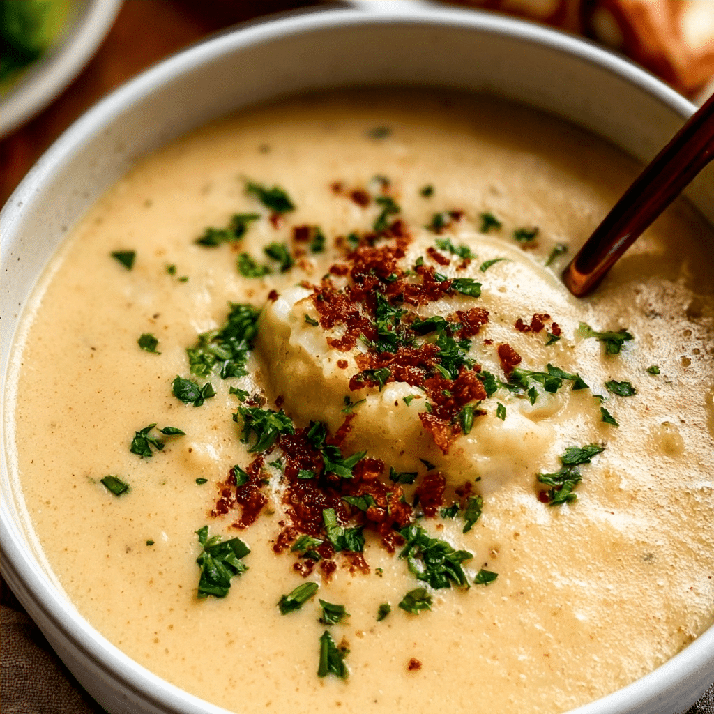 High-Protein Creamy Potato Soup | Healthy Dinner