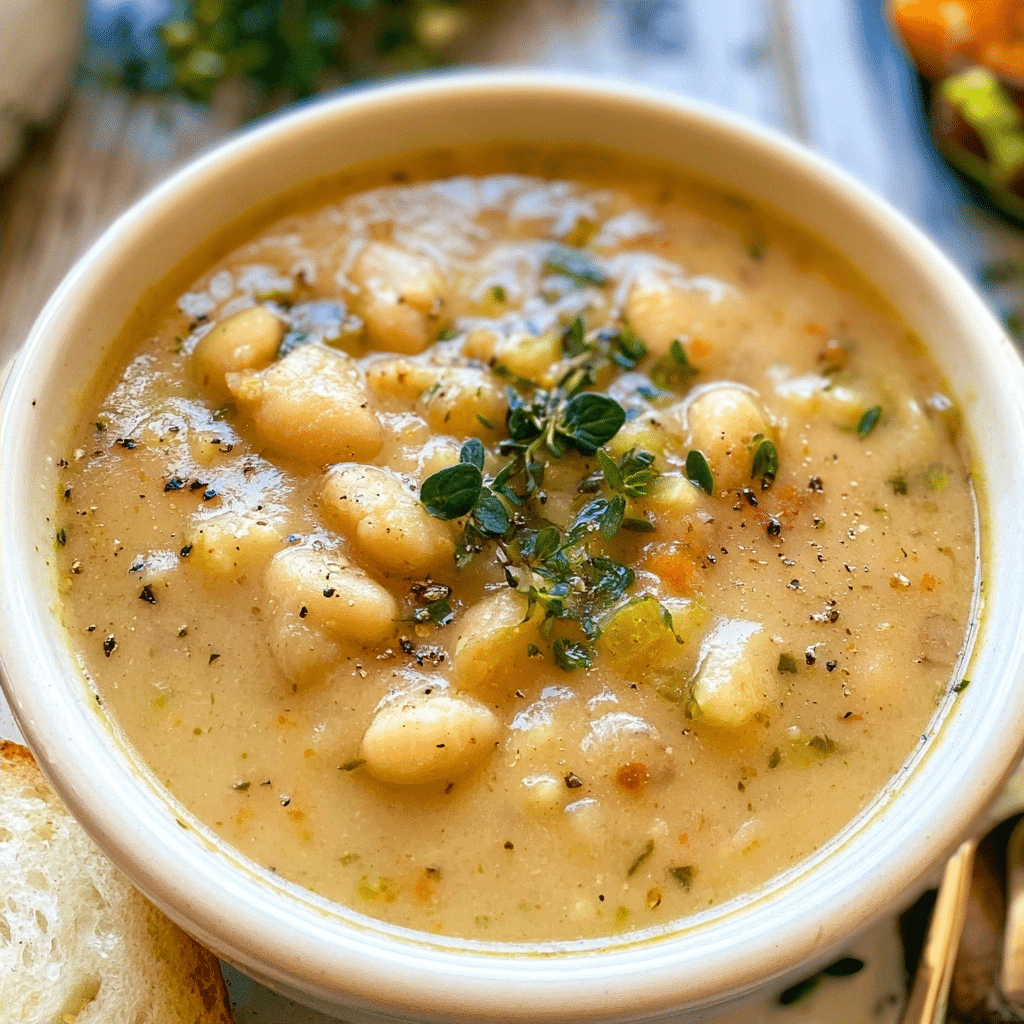 Creamy Butter Bean Soup (Quick & Comforting)