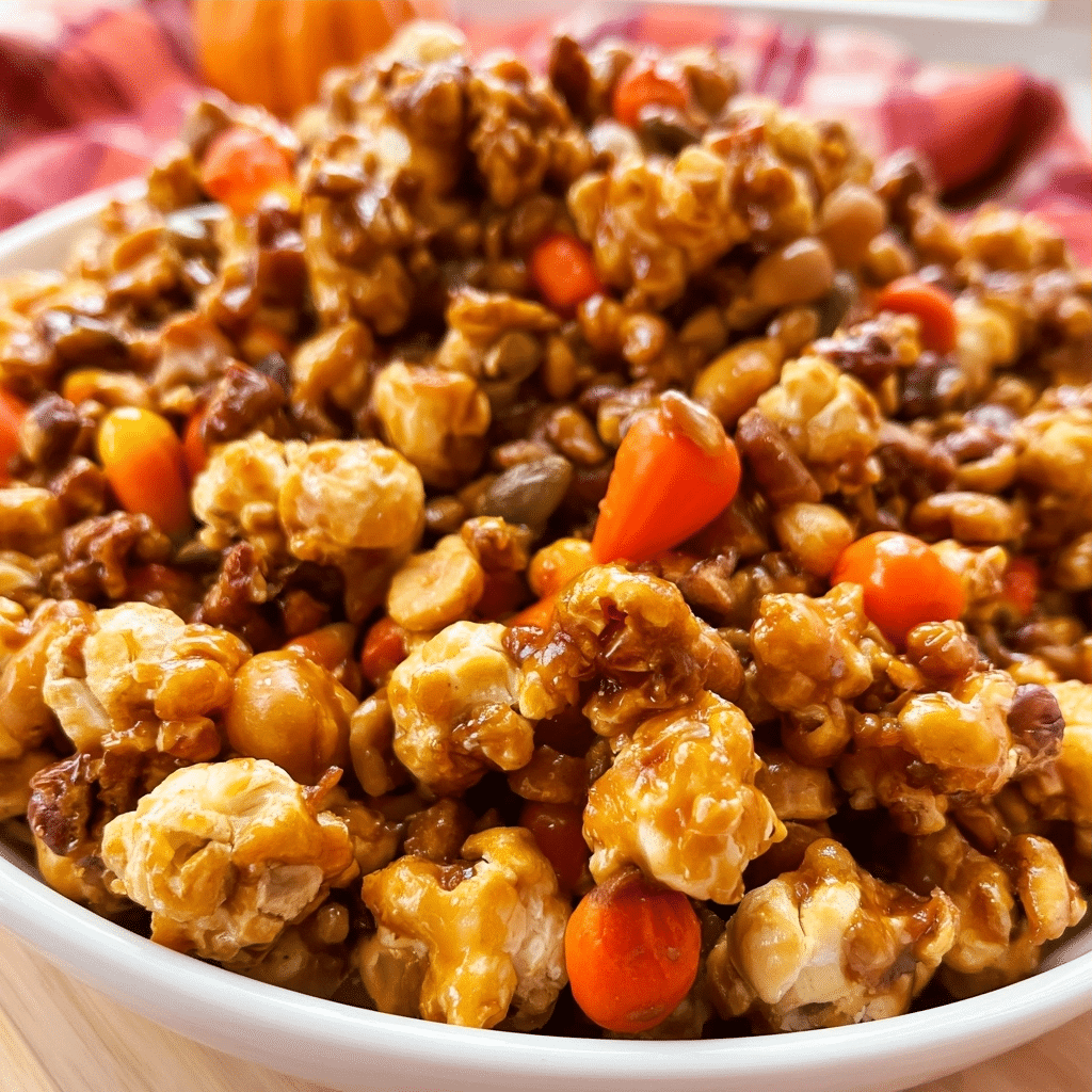 The Ultimate Sweet & Salty Fall Harvest Caramel Corn Mix
