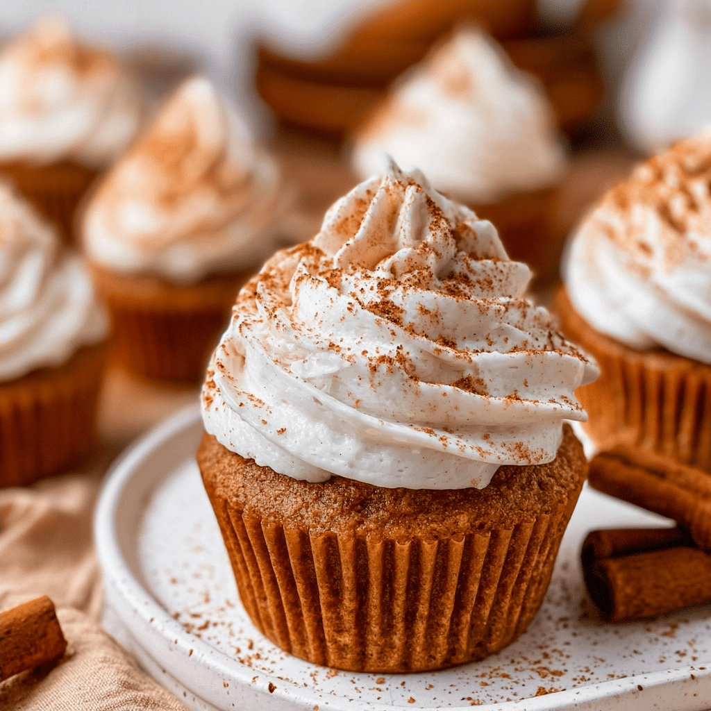 Cozy Pumpkin Chai Latte Cupcakes for Fall 🎃
