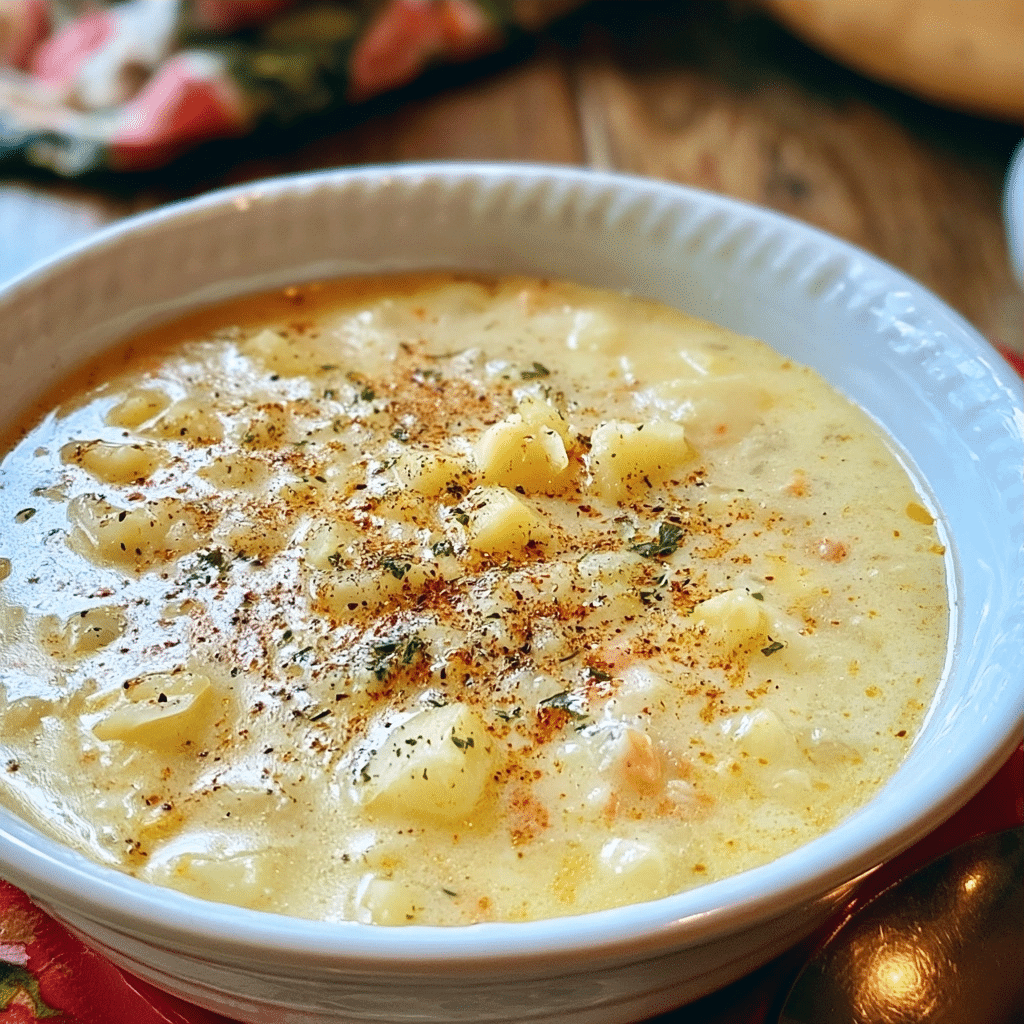 Old-Fashioned Potato Soup Recipe: A Creamy, Comforting Classic