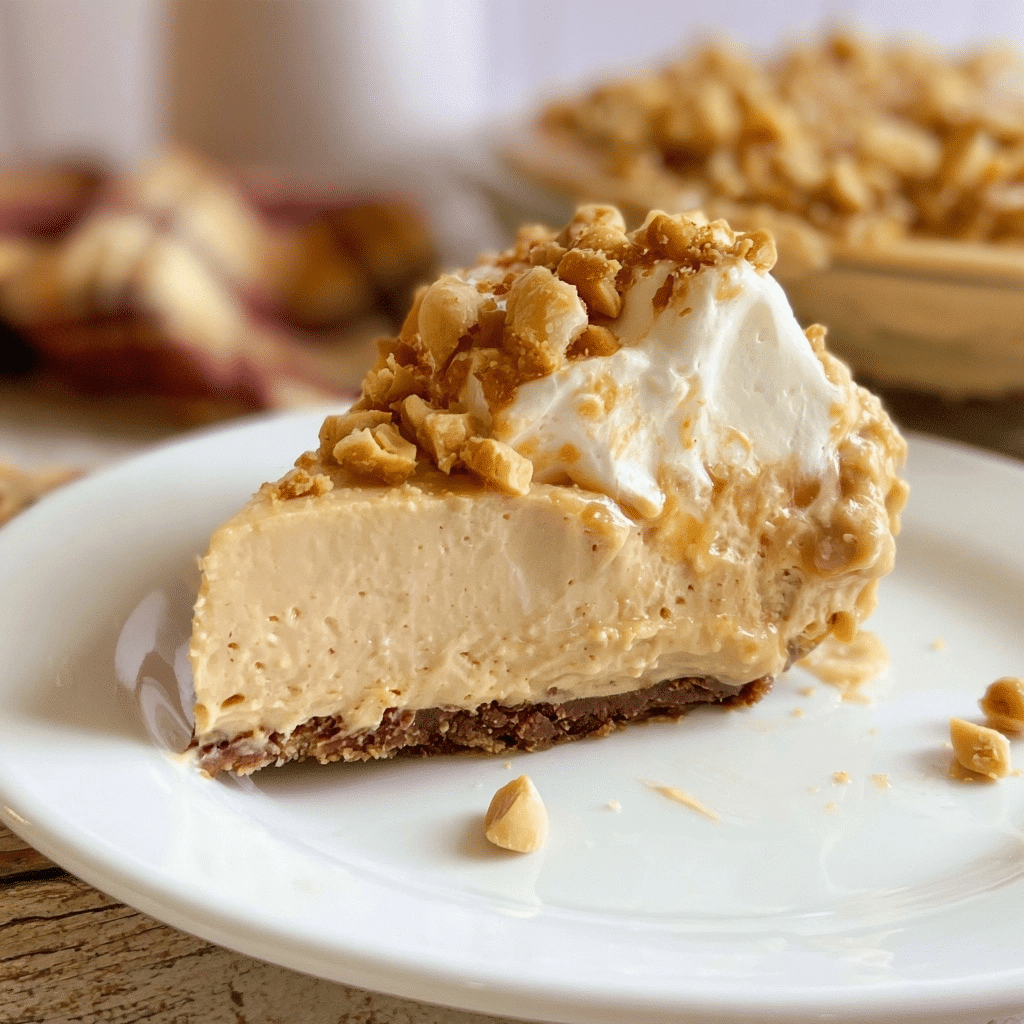 Easy No-Bake Peanut Butter Pie (Dream Whip Recipe)