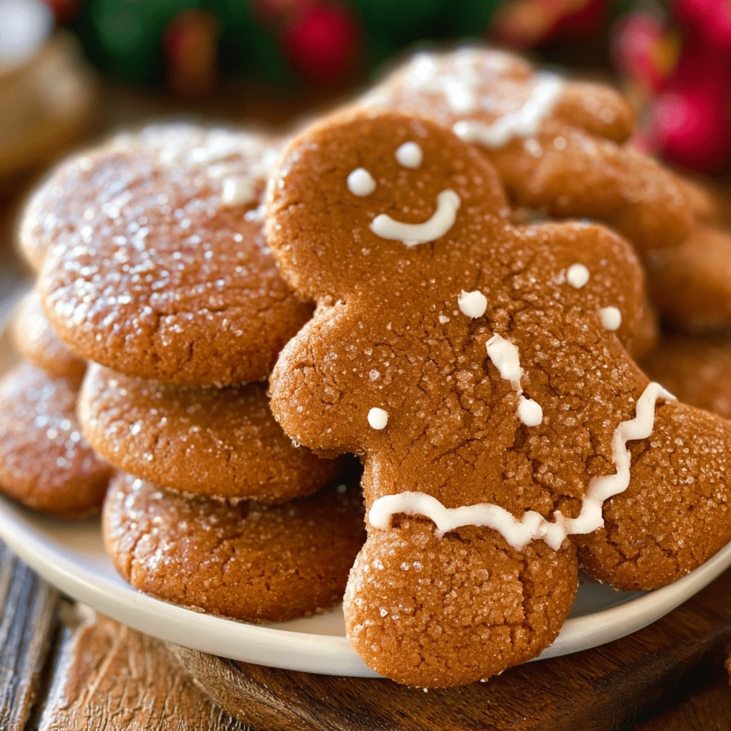 Classic Soft & Chewy Gingerbread Men (Perfect for Decorating!)