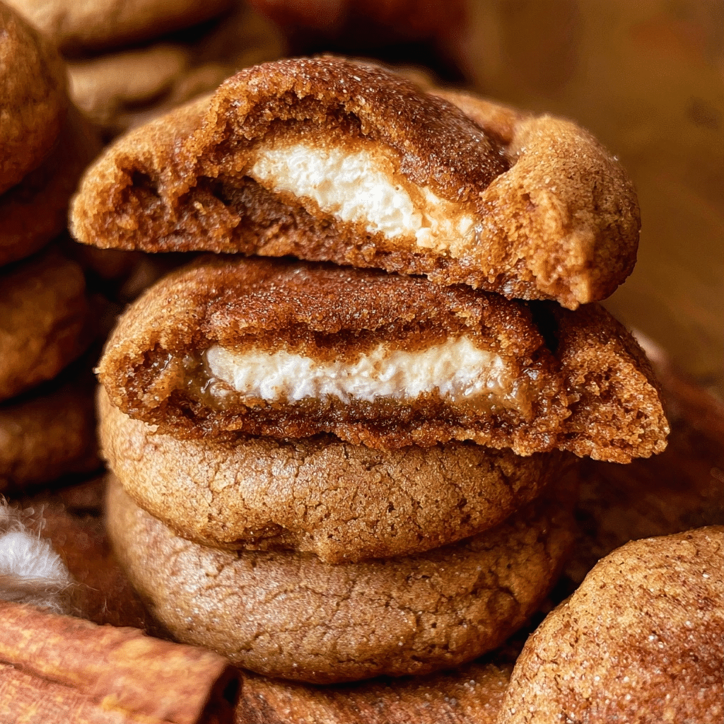 Gingerbread Cheesecake Cookies | Soft & Chewy Christmas Cookie Recipe