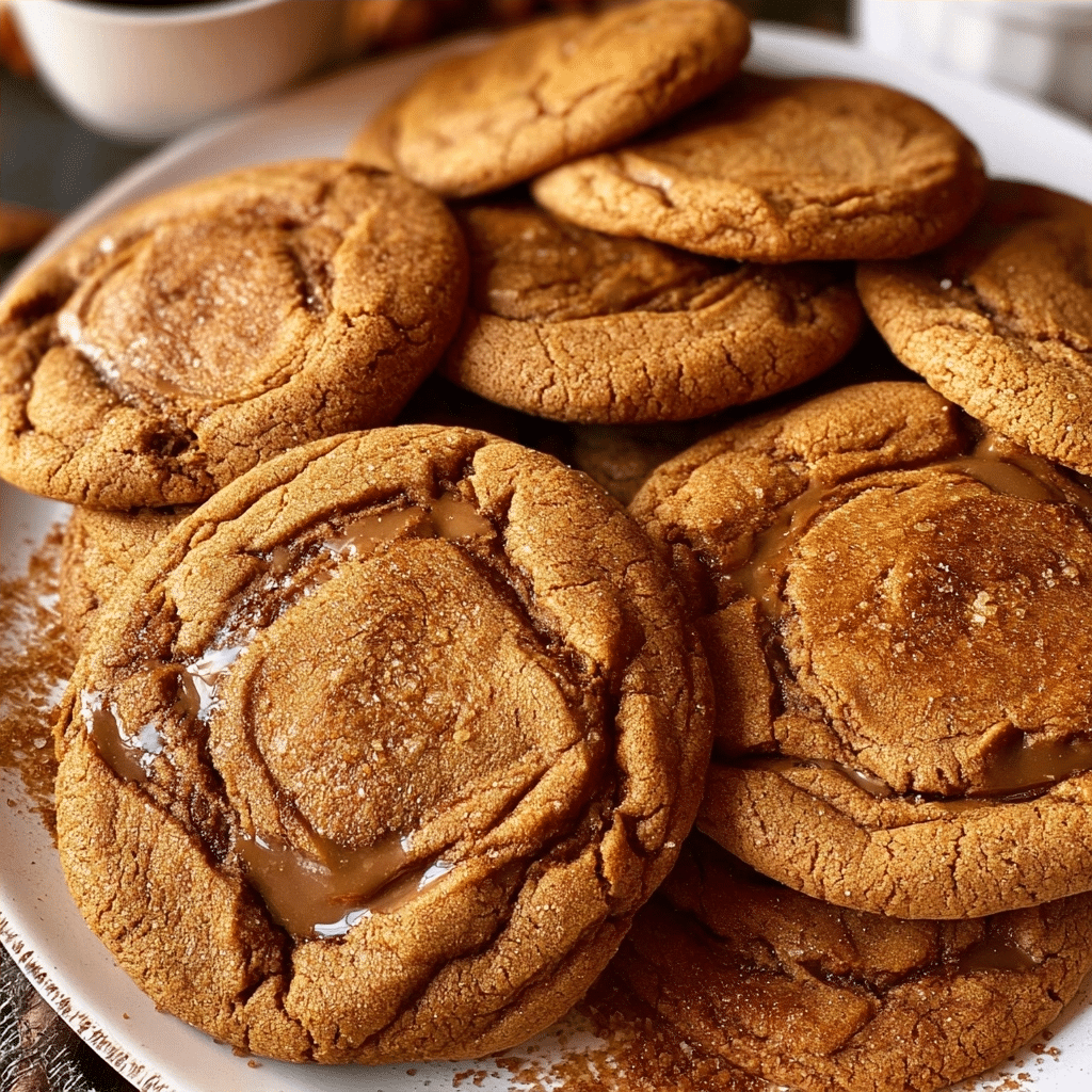Chewy Gingerbread Latte Cookies | Easy Holiday Baking