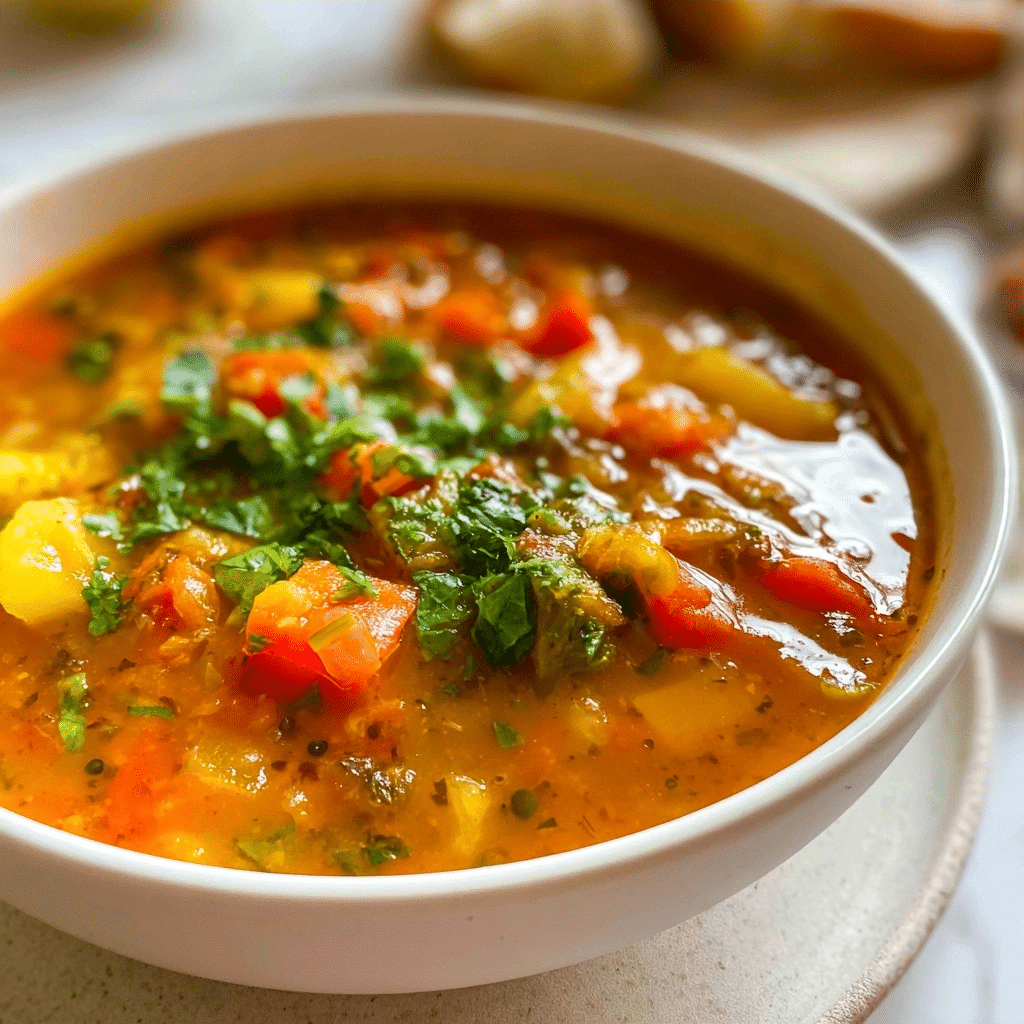 Easy Vegetable Soup for Gut Health | Healthy Nourishing Recipe
