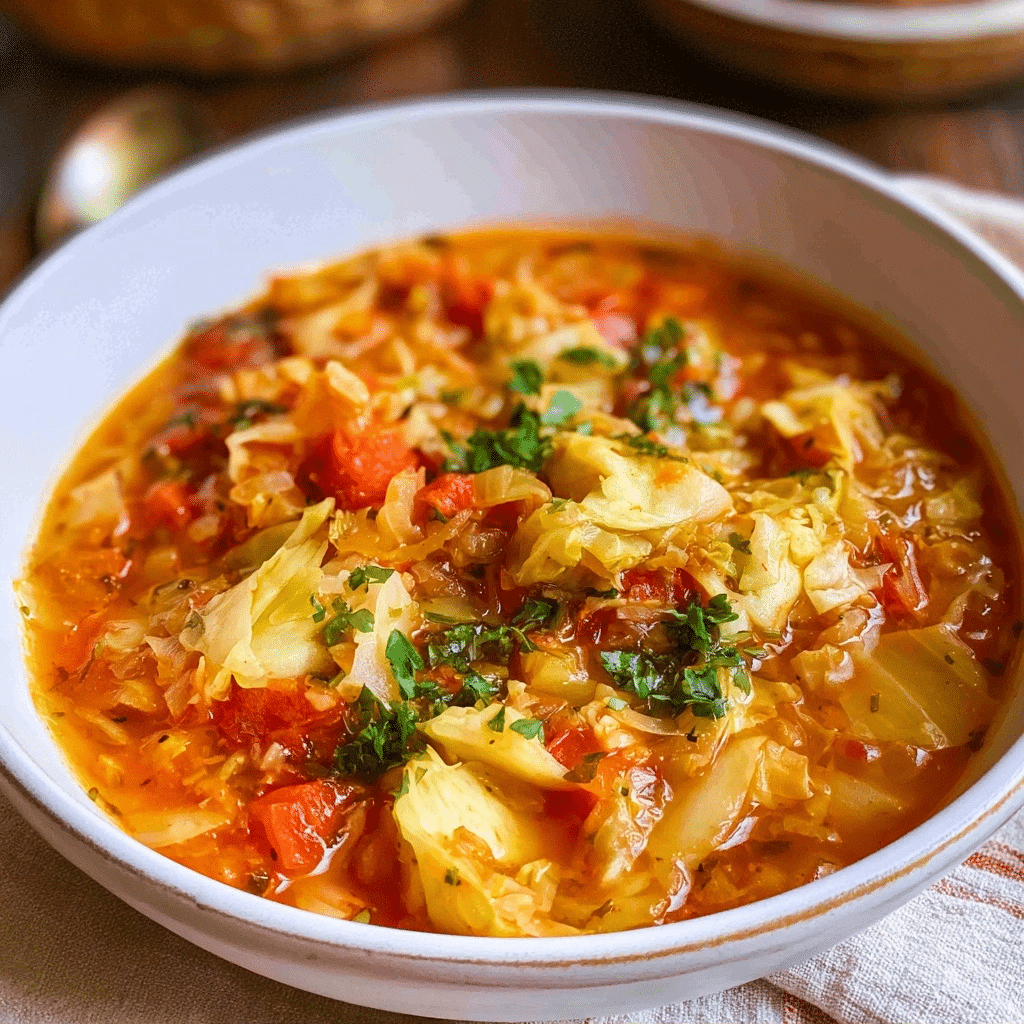 High-Protein Cabbage Soup Recipe | Healthy Weight Loss Dinner Idea