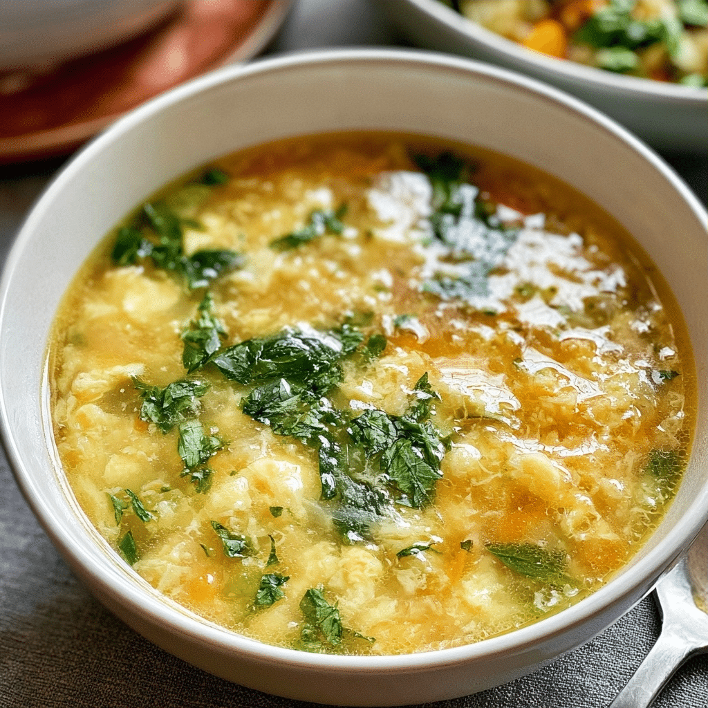 HAPPY BELLY Healthy Veggie Egg Drop Soup | Easy Weight Loss Recipe