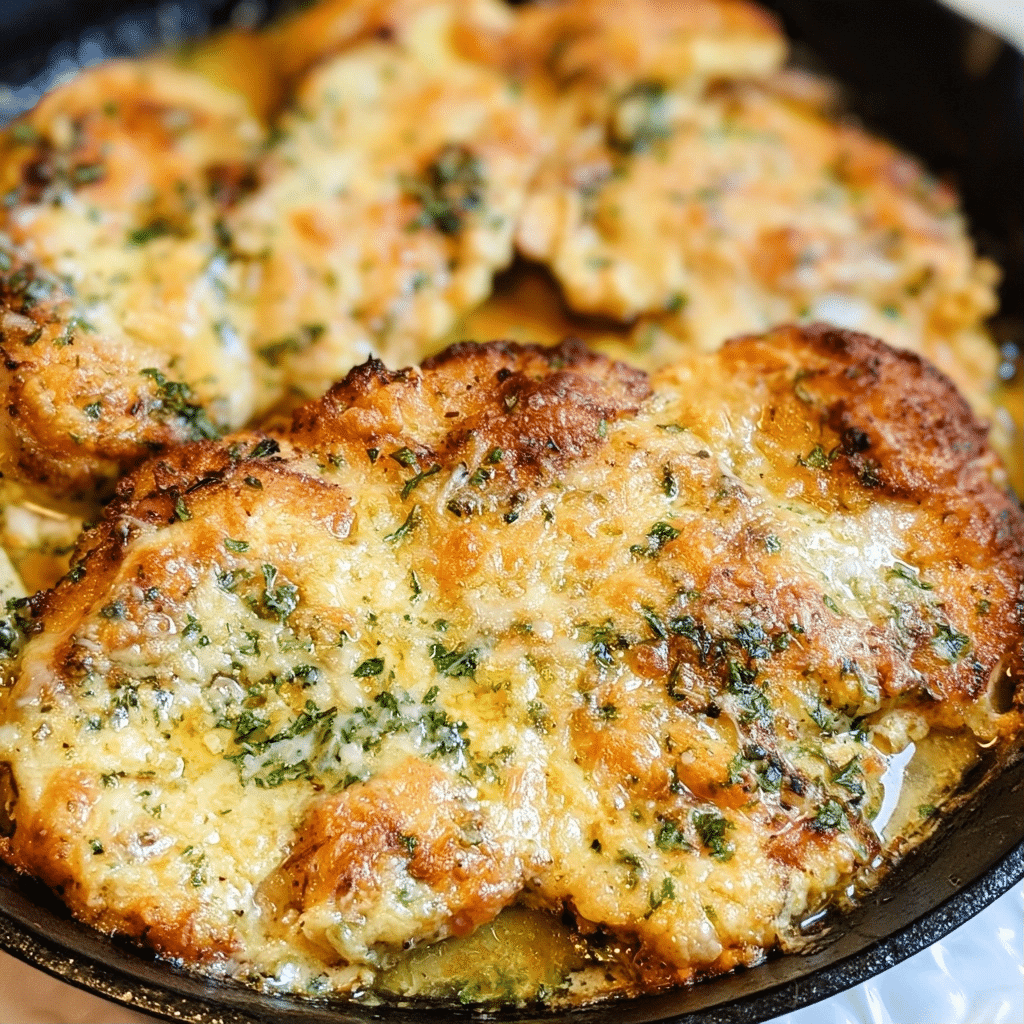 Healthy Garlic Parmesan Chicken Bake | Low Carb Baked Breast
