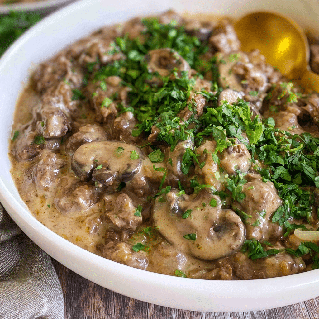 Easy Paleo Beef Stroganoff Recipe | Whole30 & Keto Comfort Food