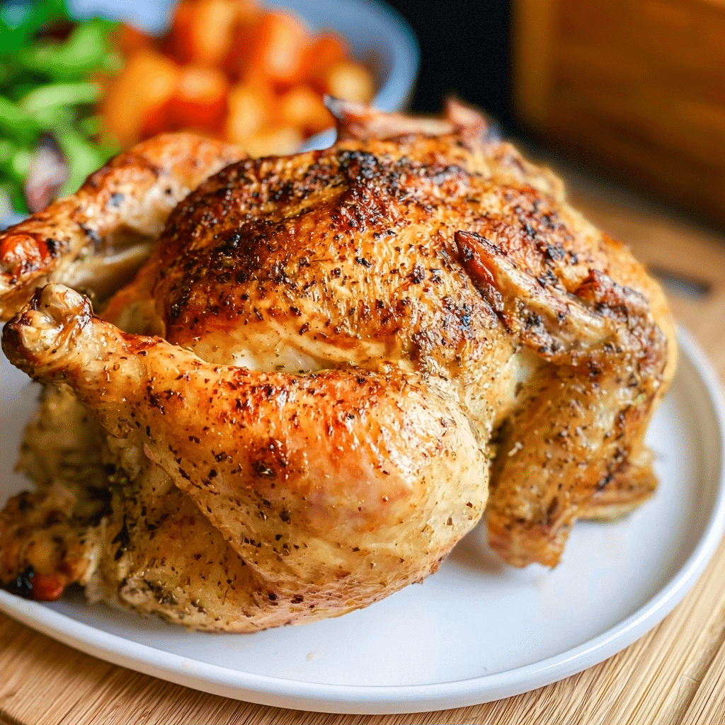 The Best Super Easy Whole Roast Chicken (Juicy & Perfect!)