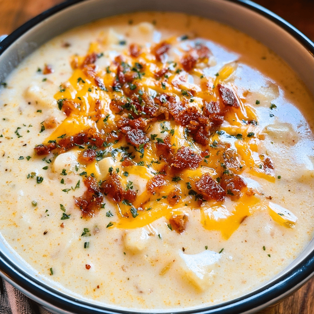 Potato Soup Recipe for Dinner | Easy Fall Crockpot Soup