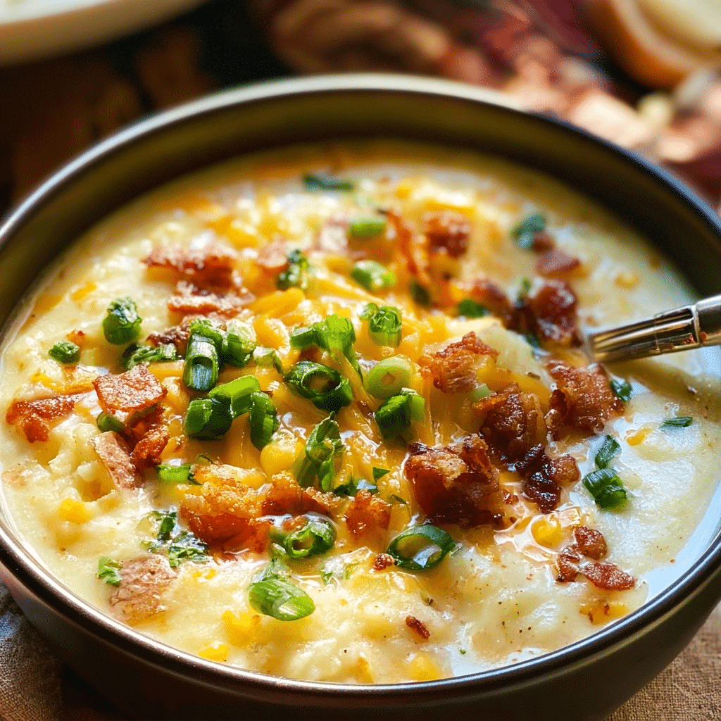 Easy Loaded Potato Soup Recipe for Cozy Dinners