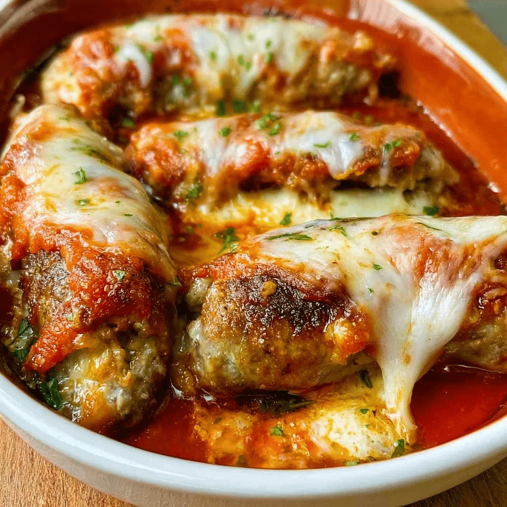 Cheesy Stuffed Italian Sausage Recipe (Low Carb, Keto & Gluten-Free)