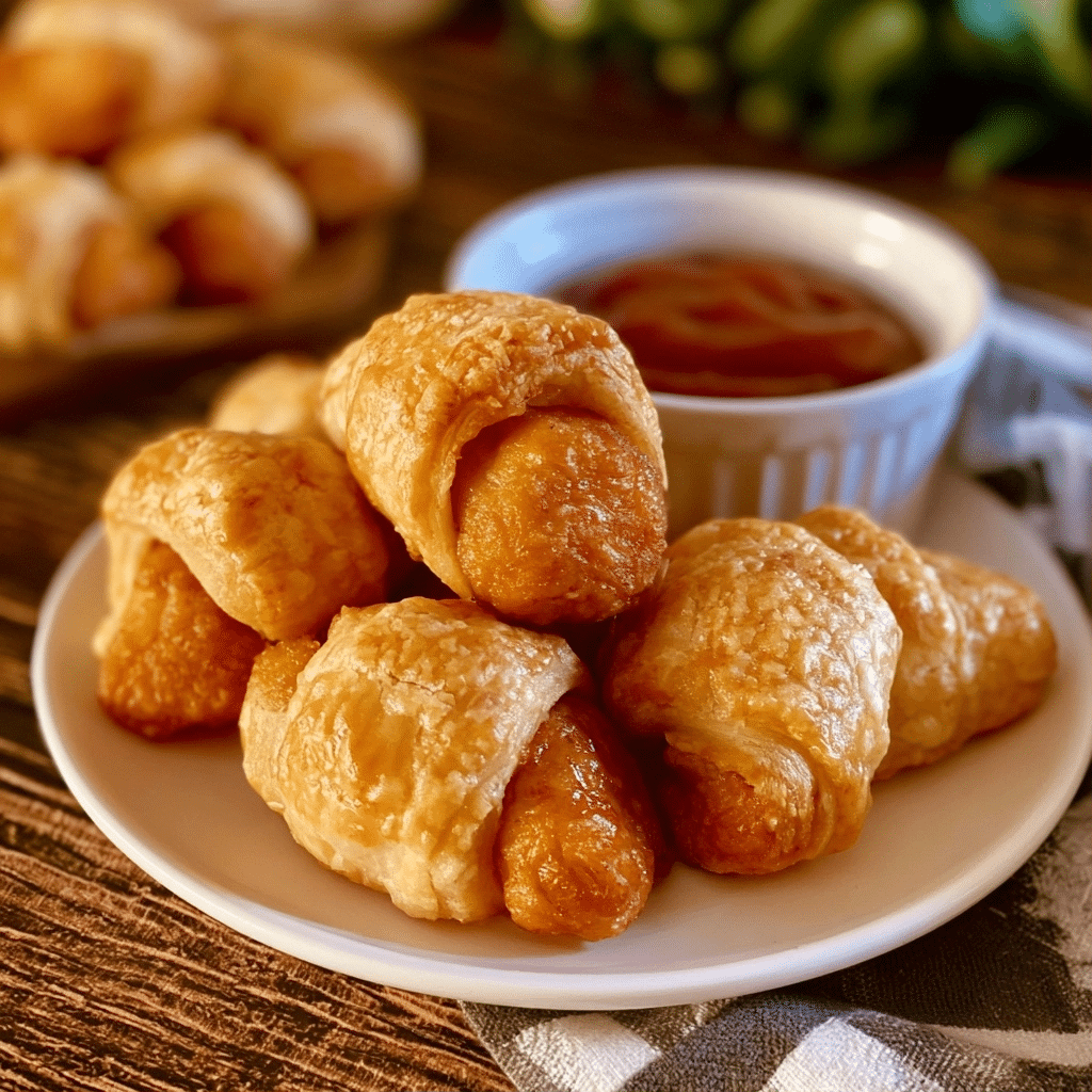 Chicken Nuggets in a Blanket (Easy Fun Dinner or Appetizer)